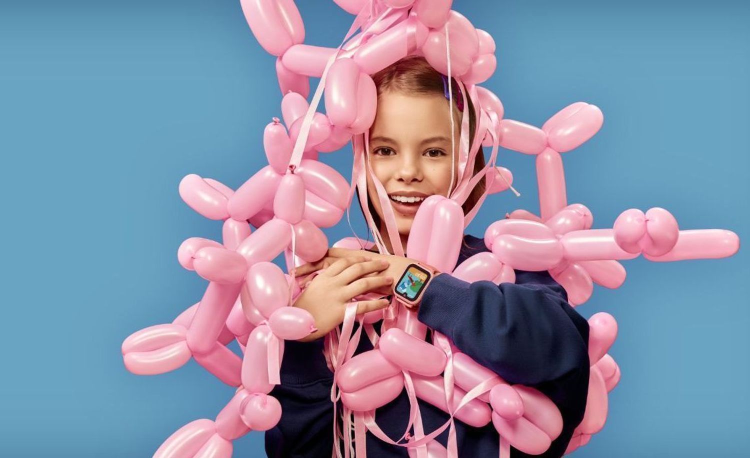 Smartwatch dziecięcy Garett Kids Vibe 4G różowy (5).jpg